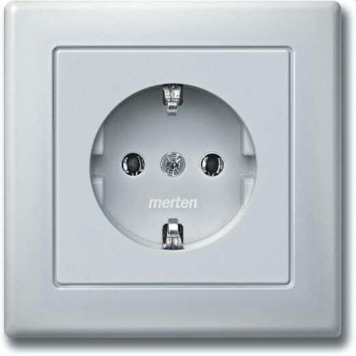 Merten SCHUKO-Steckdose MEG2401-1519 polarweiss M-SMART
