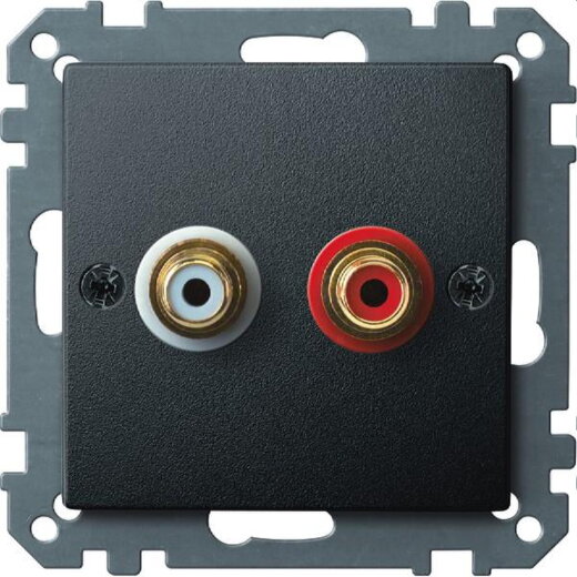 Merten Steckdose MEG4350-0414 anthrazit System M