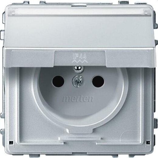 Merten Steckdose MEG2612-7219 polarweiss AQUADESIGN
