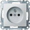 Merten Steckdose MEG2500-0419 polarweiss System M