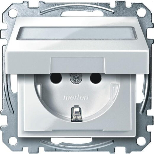 Merten SCHUKO-Steckdose MEG2312-0319 polarweiss glaenzend