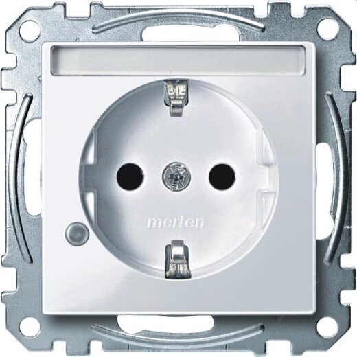 Merten SCHUKO-Steckdose MEG2303-0325 aktivweiss glaenzend