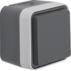 Berker SCHUKO-Steckdose M347403515 lichtgrau