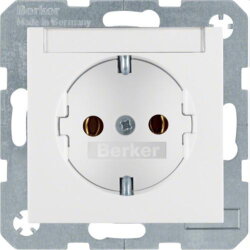 Berker SCHUKO-Steckdose M347501909 polarweiss matt