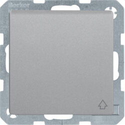 Berker SCHUKO-Steckdose M3m. Klappdeckel Q.1/Q.3 alu samt...