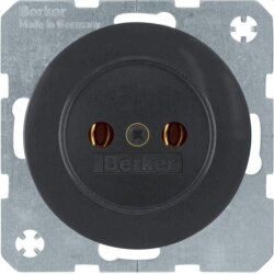Berker Steckdose M36167032045 schwarz glaenzend