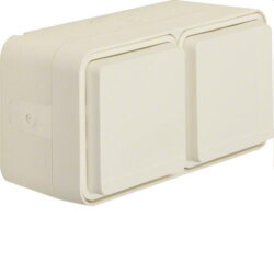 Berker SCHUKO-Doppel-Steckdose M347753522 weiss