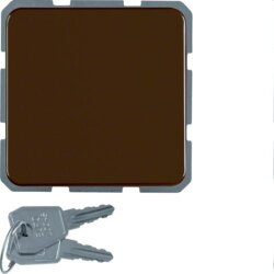 Berker SCHUKO-Steckdose M3476301 IP44 braun glaenzend