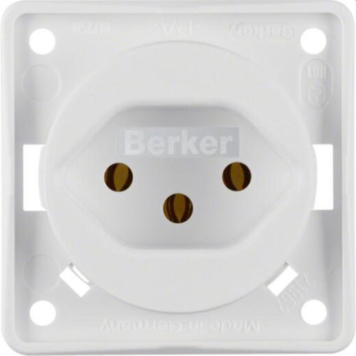 Berker Steckdose M3962492502 polarweiss matt Schweiz