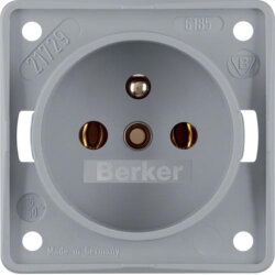 Berker Steckdose M3961852506 grau matt