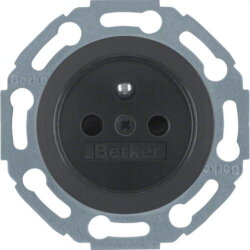 Berker Steckdose M367657901 schwarz glaenzend