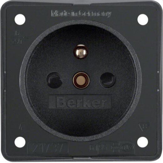 Berker Steckdose M3961952505 anthrazit matt