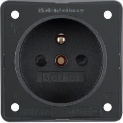 Berker Steckdose M3961952505 anthrazit matt