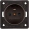 Berker Steckdose M3961952501 braun matt