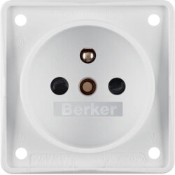 Berker Steckdose M3961952502 polarweiss matt