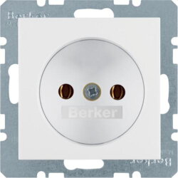 Berker Steckdose M36167157009 polarweiss glaenzend