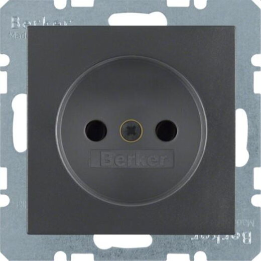 Berker Steckdose M36167331606 anthrazit matt