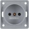 Berker Steckdose M3961942506 grau matt