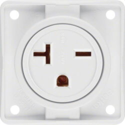 Berker SCHUKO-Steckdose M3862542509 USA/Canada polarweiss...