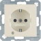 Berker SCHUKO-Steckdose M341108982 weiss glaenzend