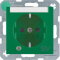 Berker SCHUKO-Steckdose M341101913 gruen matt