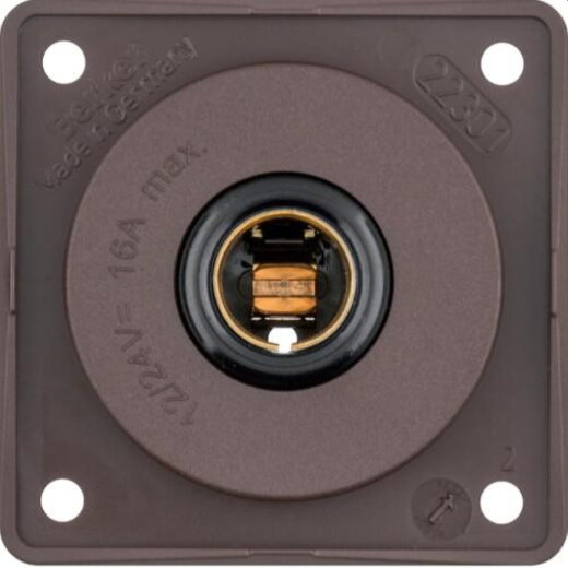 Berker Steckdose M3945172501 braun matt