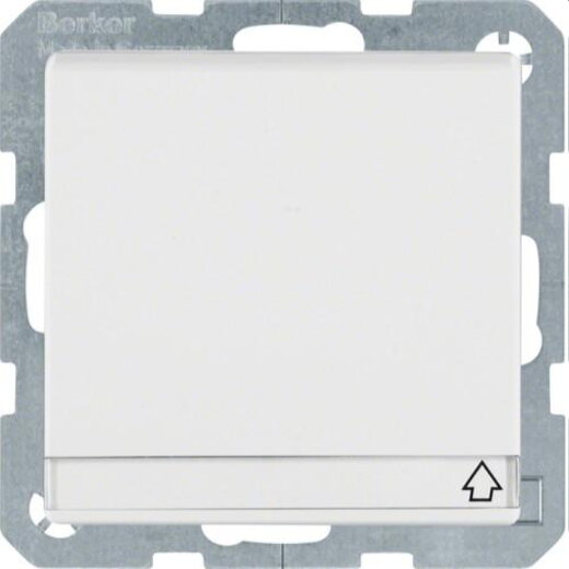 Berker SCHUKO-Steckdose M347526089 polarweiss samt