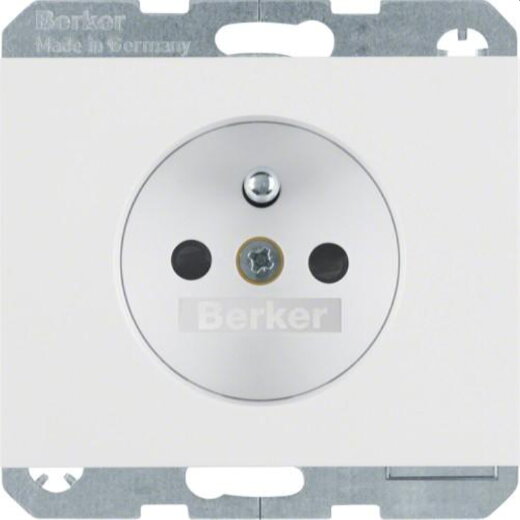 Berker Steckdose M36768757009 polarweiss glaenzend