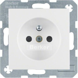 Berker Steckdose M36768768989 polarweiss glaenzend