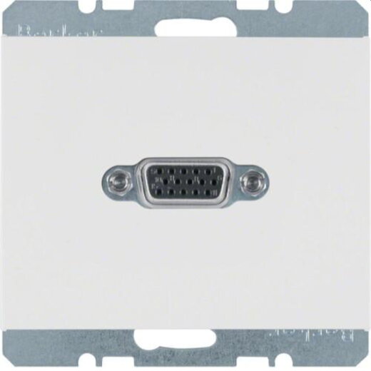 Berker Steckdose M33315407009 K1 polarweiss glaenzend