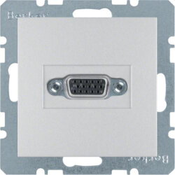 Berker Steckdose M33315411404 alu matt