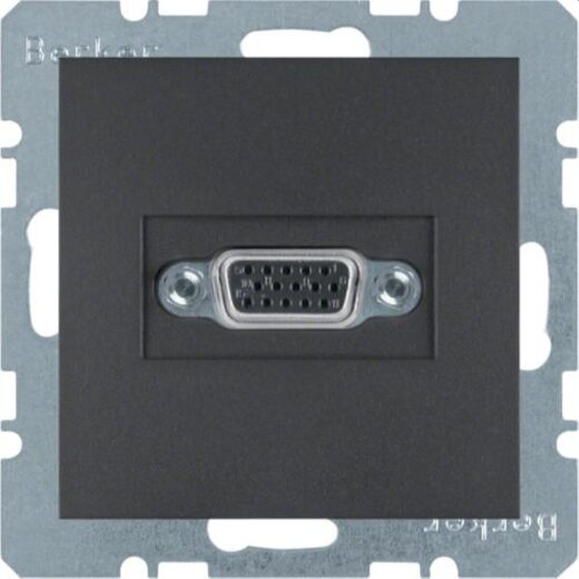 Berker Steckdose M33315411606 anthrazit matt