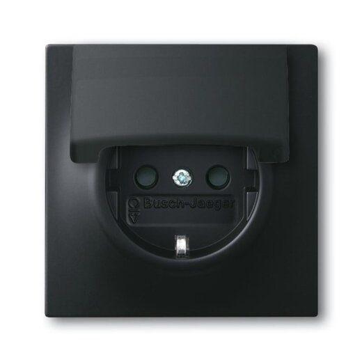 Busch-Jaeger 20 EUK-775 Klappdeckel SCHUKO-Steckdose