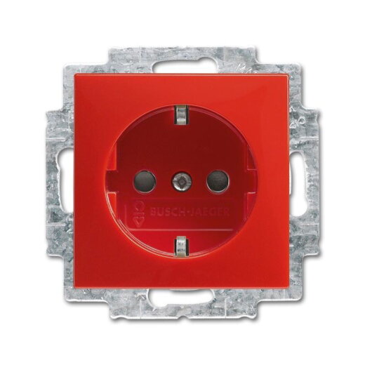 Busch-Jaeger 20 EUCB-917 eBs rot SCHUKO-Steckdose