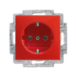 Busch-Jaeger 20 EUCB-917 eBs rot SCHUKO-Steckdose