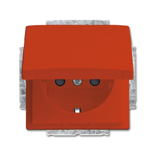 Busch-Jaeger 20 EUKB-14-914 eBs orange SCHUKO-Steckdose