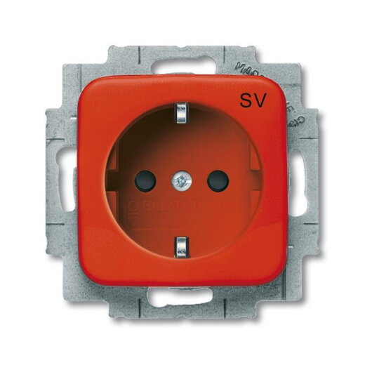 Busch-Jaeger 20 EUCKS-14-212-10 orange SCHUKO-Steckdose