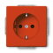 Busch-Jaeger 20 EUCKS-14-82 orange SCHUKO-Steckdose