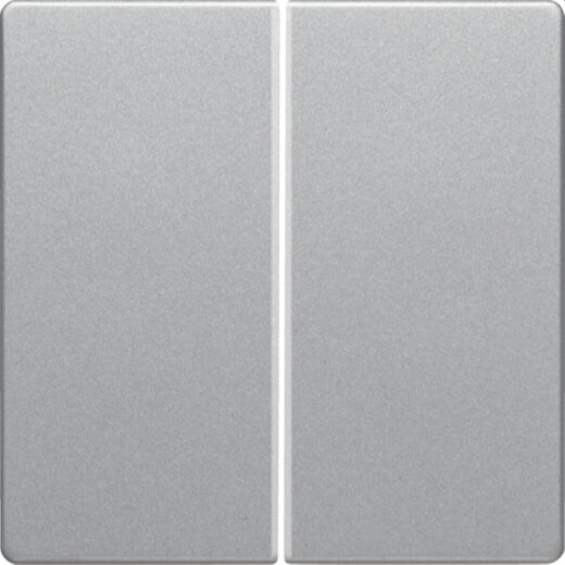 Berker Funktaste 2fach KNX Q1/Q3 alu samt lackiert 85146124