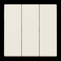 Jung Wippe 3fach, Thermoplast, Serie LS, weiß LS993BF