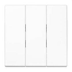 Jung Wippe 3fach, Thermoplast, Serie LS, alpinweiß...