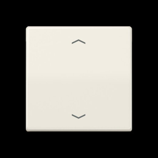 Jung LB-Management Taster 1fach, mit Pfeilsymbolen, Duroplast, Serie AS, weiß AS1700P