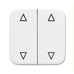 Busch-Jaeger Wippe 2505 JA/02-214, alpinweiß