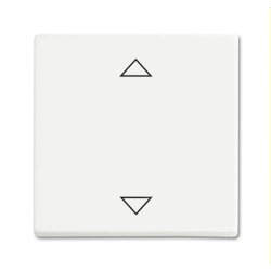 Busch-Jaeger Wippe 1786 JA/02-884 solo, weiß matt