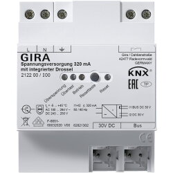 Gira Spannungsversorgung 212200 KNX/REG 320mA Drossel 212200