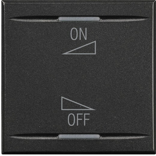 Bticino Wippe 2modulig Symbol Laut/Leise