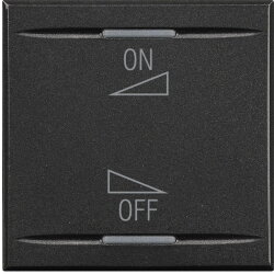 Bticino Wippe 2modulig Symbol Laut/Leise