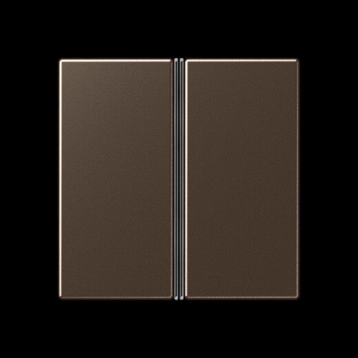 Jung Tastensatz 2fach, F40, Serie A, mokka A402TSAMO