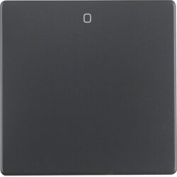 Berker Wippe 16226086 Aufdruck 0 anthrazit samt 16226086