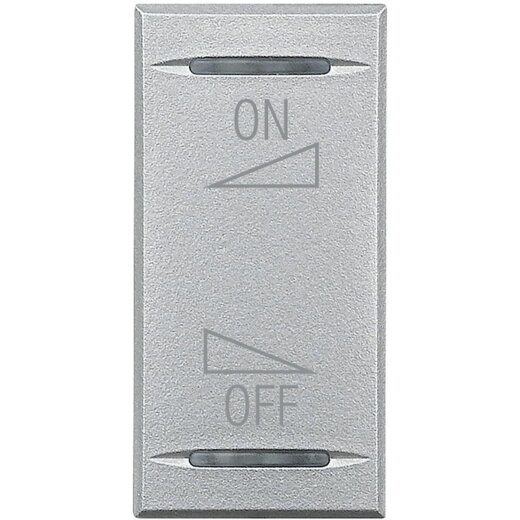 Bticino Wippe HC4911AI Alu LAUT/LEISE